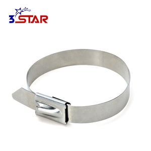 رباط كابلات من الفولاذ المقاوم للصدأ عالي الجودة 25 ملم (بوصة/متري) معتمد من CE، متوفر بألوان مخصصة - Product Image 4