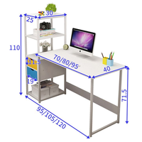 Meubles de bureau modernes, table en bois, bureaux ergonomiques pour ordinateur portable, bureaux d'étude, bureaux d'écriture, bureaux d'ordinateur debout