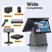 POS-терминал Scangle D2 с двумя экранами и принтером 80 мм для систем Windows