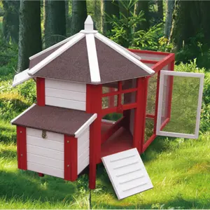 Factory Direct Sale Large Cage Run Cheap Chicken Coop wood Hen House