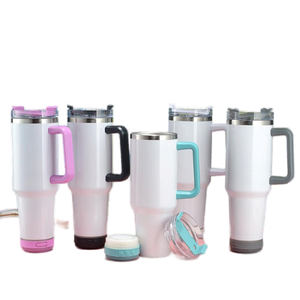 กระติกน้ำเก็บความร้อนสแตนเลสสุญญากาศสองชั้นขนาด40ออนซ์พร้อมที่จับมือ6-12ชั่วโมง - Product Image 3