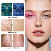 Huile Nettoyante Minérale Bio Végane Marque Blanche à l'Huile de Pépins de Raisin et Vitamine E – Nettoyage Profond, Antioxydante, Hydratante et Réparatrice du Maquillage