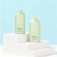 Flacon vide en métal pour cosmétiques, shampoing, savon liquide, détergent, gel douche, après-shampoing, 100ml, 200ml, 250ml, 300ml