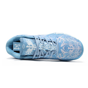 Chaussures de <span class=keywords><strong>basket</strong></span>-ball pour hommes et femmes, toile, maille respirante, <span class=keywords><strong>haute</strong></span> tige, <span class=keywords><strong>mi</strong></span>-<span class=keywords><strong>haute</strong></span> tige, lacets, baskets, chaussures de sport unisexes, mode, respirantes - Product Image 5