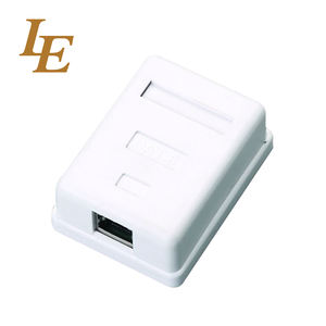 Caja de Montaje en Superficie CAT5E RJ45, Caja de Montaje en Superficie UTP Krone IDC para Conector PCB STP Cat.5e - Product Image 4