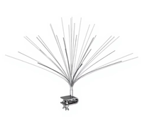 Accessoires électriques, répulsif à oiseaux pour la transmission d'énergie électrique, panneau solaire, durée de vie plus longue, plastique et acier inoxydable 304, ISO 9001