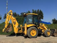 Tracteur à roues 4x4 d'occasion de haute qualité avec chargeur et pelle rétrocaveuse, peinture d'origine JCB-3CX, certifié ISO CE EPA, roulement moteur 8 tonnes
