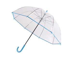 Wholesale The New Listing Small Fresh Long Handle Plastic Transparent <b>Umbrella</b> for Adult Women - Product Image 2