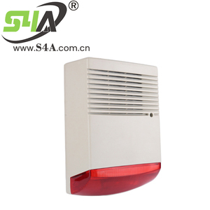 S4A Access Hot Selling Loud Speaker Red <strong>Strobe</strong> Outdoor Siren Waterproof Outdoor Fire <strong>Strobe</strong> <strong>Sounder</strong> Siren <strong>With</strong> Flashing <strong>Light</strong> - Product Image 1