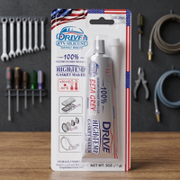 DRIVE RTV Silicone Gasket Maker Beta Grey Haute Température 85g Usage Industriel 304C