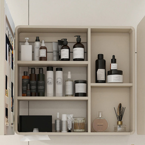Nouveau design, <span class=keywords><strong>meuble</strong></span>-lavabo <span class=keywords><strong>de</strong></span> <span class=keywords><strong>salle</strong></span> <span class=keywords><strong>de</strong></span> <span class=keywords><strong>bain</strong></span> en contreplaqué étanche, petit, avec vasque à poser et miroir, <span class=keywords><strong>de</strong></span> haute qualité - Product Image 3