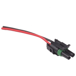 12010973 12015792 Konektor Seri Weather Pack 2 Arah Pria Wanita 150MM Kabel Harness - Product Image 5