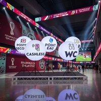 Ballons publicitaires géants à LED sur trépied, décoratifs pour événements extérieurs, gonflables et lumineux