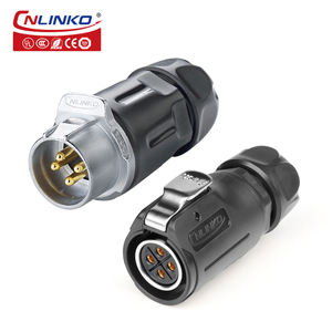 Cnlinko IP68 Không Thấm Nước Dây Pbt Điện Nối M20 4 Pin Bảng Điều Chỉnh Gắn Thông Tư Cắm Ổ Cắm Pin Ổ Cắm - Product Image 4