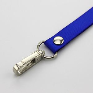 Custom Colorful Ribbon <b>Key</b> Chain Card Holder Neck Strap Badge Neck Rope Badge Exhibition Name Tag Cord <b>Lanyards</b> - Product Image 4