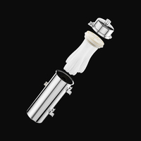 Purificateur d'eau pour toute la maison à grand débit en acier inoxydable, à poser sur le comptoir, filtre à membrane d'ultrafiltration PVDF manuel 0,01 pour usage domestique