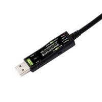 Modul komunikasi Ethernet Multi-OS, indikator sinyal daya Onboard Chip Chip asli kabel seri USB RS232/485