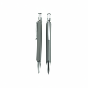 Penna a Sfera Triangolare in Plastica Grigia con Logo Personalizzato, Stile Sportivo e Design Carino, Larghezza di Scrittura 0.5mm 0.7mm 1.0mm - Product Image 2