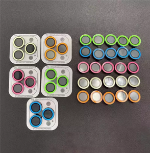 Protezione dell'obiettivo della <span class=keywords><strong>fotocamera</strong></span> del telefono luminoso per <span class=keywords><strong>iPhone</strong></span> 11 <span class=keywords><strong>12</strong></span> 13 Pro Max obiettivo della <span class=keywords><strong>fotocamera</strong></span> con Cover posteriore in <span class=keywords><strong>vetro</strong></span> temperato per <span class=keywords><strong>iPhone</strong></span> 14 Pro Max - Product Image 1