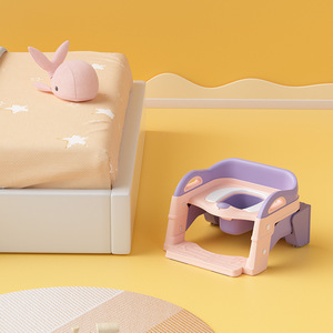 Siège d'apprentissage de la propreté 3-en-1 avec marchepied pour enfants de 1 à 6 ans, en PP, pliable - Product Image 4