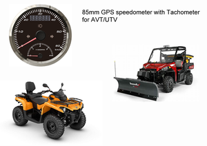 GPS <strong>Speedometer</strong> Tachometer 60km/h Speed Kph 4000 Rpm for ATV UTV GPS Blind Area Odometer Compensation - Product Image 5