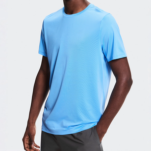 Camisetas Deportivas Transpirables de Punto para Hombre, Secado Rápido, Ecológicas, Antiencogimiento, de Alta Calidad, con Logotipo Personalizado - Product Image 2