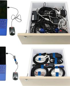 צבעוני דו צדדי צבעוני-צדדי חום עמיד לסביבה ידידותית לשימוש חוזר פוליאסטר/ניילון רחיצה כבל - Product Image 6