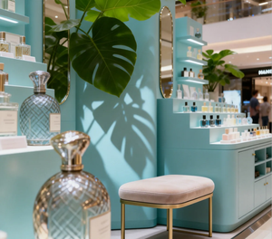 <span class=keywords><strong>Kiosque</strong></span> d'exposition de parfums sur mesure pour centre commercial |   Stand de présentation pour huiles parfumées et cosmétiques, solution clé en main tout-en-un - Product Image 5