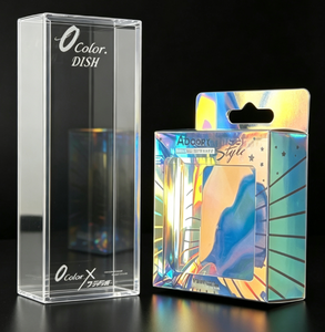 Boîte en plastique transparente personnalisée au laser, boîte d'emballage en PVC, PET, PP pour cosmétiques, bonbons, jouets, présentoir - Product Image 1