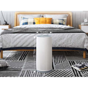 Purificador de Aire Inteligente con Filtro HEPA Verdadero de 10.63 x 22.76 Pulgadas para Uso en Dormitorios y Hogares - Product Image 1