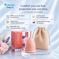 Coupe menstruelle en silicone de qualité médicale, antibactérienne, hypoallergénique, réutilisable pour peaux sensibles, fabriquée en gros