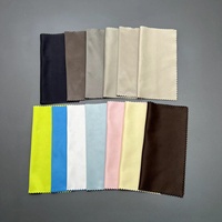 Personalisierte Dunkelbraune Polyester/Polyamid Mikrofaser 200GSM REACH RoHS AZO-freie Reinigungstücher mit Eigenem Logo in Kundenspezifischen Größen