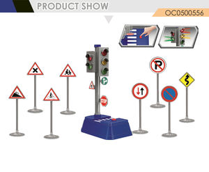 Panneau lumineux en plastique pour enfants, jouets avec son de lumière, ville éducative - Product Image 2