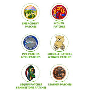 Logo personnalisé vente en gros vêtements transfert de chaleur <span class=keywords><strong>thermocollant</strong></span> fer à repasser sur des patchs de <span class=keywords><strong>broderie</strong></span> brodés pour vêtements - Product Image 2