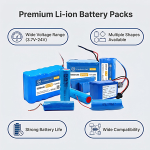 Paquete de Baterías de Iones de Litio Personalizadas en Cualquier Forma y Tamaño, 18650 11.1v 3S3P 9000mAh 7800mAh para Altavoces <span class=keywords><strong>Bluetooth</strong></span> - Product Image 2