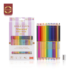 Xin Bowen 30 Miếng Bút Chì Màu Hai Đầu Màu Que Bút Chì Bộ Thích Hợp Cho Sinh Viên Vẽ Tranh - Product Image 1