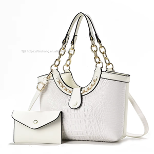 Wholesale Trendy Ladies PU Leather Women Shoulder Crossbody Bags Set Luxury Women Handbags for Women's Tote Bags - Product Image 6