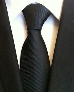 3.14inch Solid Color Silk Necktie Custom Design <strong>Ties</strong> for Men Daily <strong>Wear</strong> <strong>Red</strong> Blue Black <strong>Ties</strong> Wedding Formal Meeting - Product Image 2