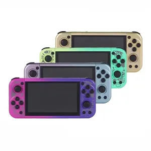 Consola de Videojuegos <span class=keywords><strong>Portátil</strong></span> G50V de 5 Pulgadas, Reproductor de Juegos Retro Clásico con Joystick, Caja de Regalo para Niños y Adolescentes en Navidad - Product Image 1