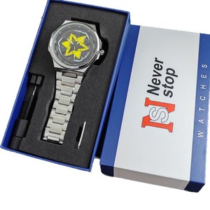 นาฬิกาข้อมือแบบหมุนได้รุ่นใหม่ปี 2026 ดีไซน์ล้อแม็กซ์แต่ง นาฬิกากันน้ำ ดีไซน์ล้อแม็กซ์มอเตอร์ไซค์ นาฬิกาข้อมือแบบหมุนได้ - Product Image 1