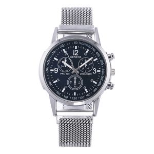 Nuevo Reloj de Pulsera de Cuarzo para Hombre, Estilo Ejecutivo, Correa de Hierro, Diseño Clásico y Creativo, con Calendario, Venta al por Mayor - Product Image 6