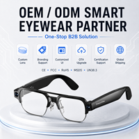 Kacamata Pintar AI OEM ODM dengan Kamera 13MP, Rekam Video 4K, WiFi 6, Audio, dan Kemasan Logo Kustom