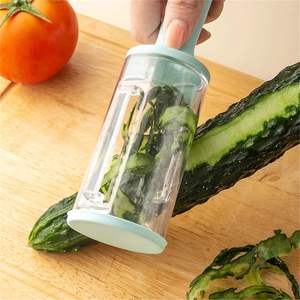 Outils de cuisine multifonctionnels 2-en-1 pour la maison, couteau à fruits avec boîte de rangement, éplucheur de fruits, légumes et pommes de terre - Product Image 2