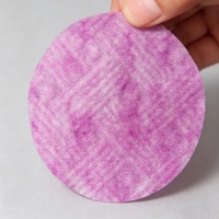 Tampons démaquillants biodégradables écologiques Y520, tampons nettoyants pour le visage en fibres végétales d'oignon et de menthe, tampons nettoyants pour le visage en fibres végétales