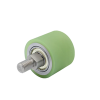 Nouveaux rouleaux de guidage en polyuréthane caoutchouté, résistants à l'usure, pour convoyeur à tambour non motorisé, modèle 15*15 608zz/684zz