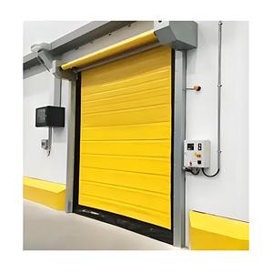 China Manufacture Impact Selbst reparierende Hochgeschwindigkeits-Rollt ür mit 50-mm-Isolierung für Kühlräume - Product Image 4