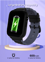 Nuevo Reloj Inteligente para Niños 2026 con Pantalla IPS de 1.83 Pulgadas, Videollamadas 4G, SOS, Rastreador GPS, 600mAh, IP65, WIFI, LBS, Seguridad Infantil, Control Parental