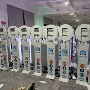 पार्टी कार्यक्रम के लिए फोटो बूथ स्प्लिट आईपैड फोटो बूथ पिन फोटो बूथ मशीन - Product Image 1