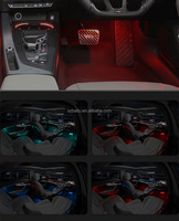 Lumière ambiante LED multicolores RGB pour Audi A5 A4 B9, accessoires de style automobile pour voiture avec kit d'éclairage ambiant d'origine