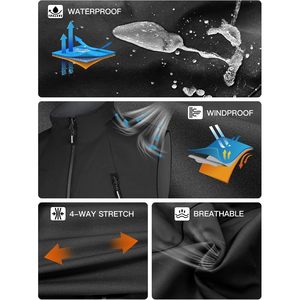 Chaleco de Golf Ligero para Hombre FOXA, Chaqueta sin Mangas Cortavientos, para Correr, Ciclismo, Senderismo, Todas las Temporadas - Product Image 4
